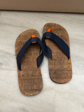 Chanclas de corcho - Azul marino