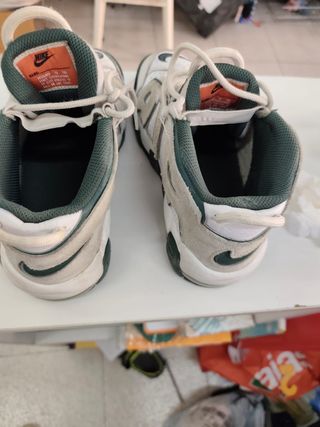 Nike Air More Uptempo 96 - Blancas y Verdes