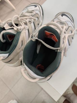 Nike Air More Uptempo 96 - Blancas y Verdes