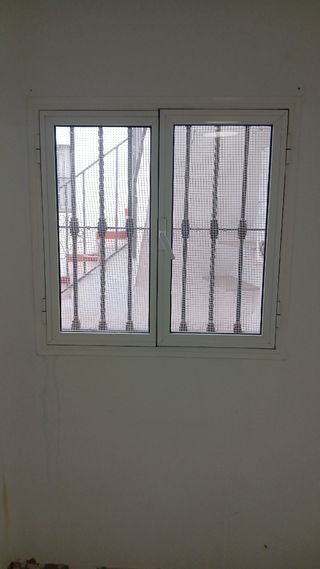 Ventana aluminio 2 hojas
