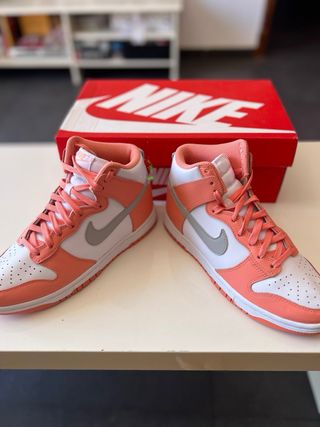Nike Dunk High - Zapatillas salmón