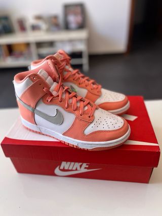 Nike Dunk High - Zapatillas salmón
