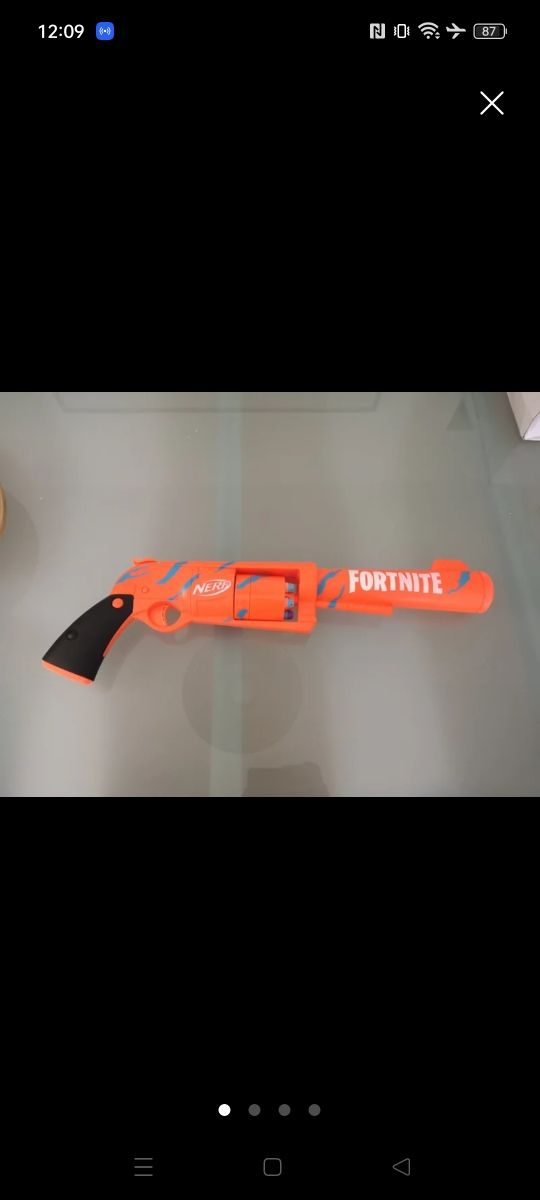Pistola NERF Fortnite