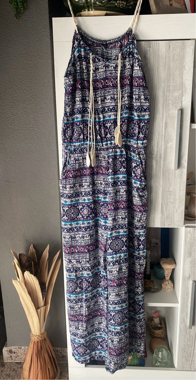 Mono largo estampado boho