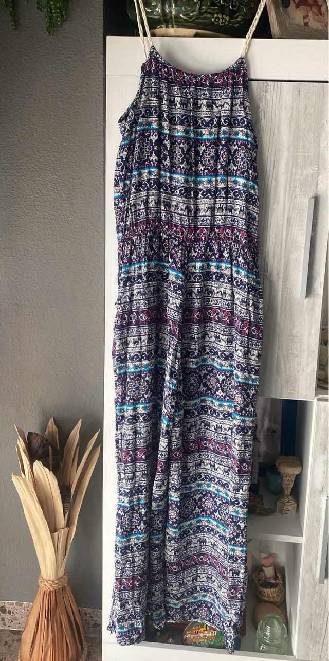 Mono largo estampado boho