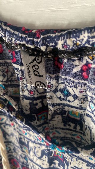 Mono largo estampado boho
