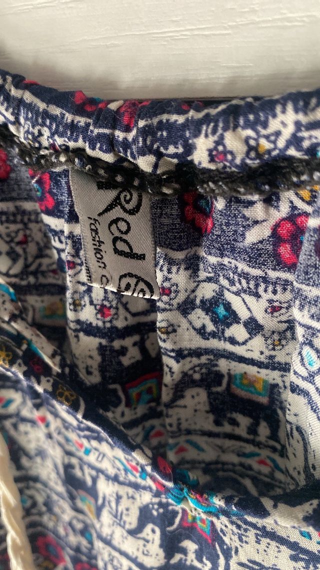 Mono largo estampado boho