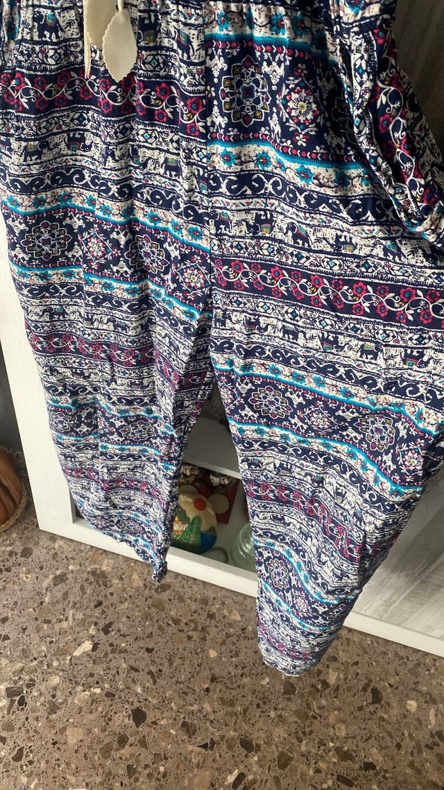 Mono largo estampado boho