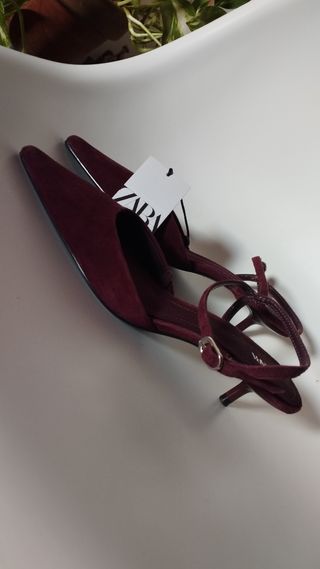 Zapatos Zara rojos -talla 37