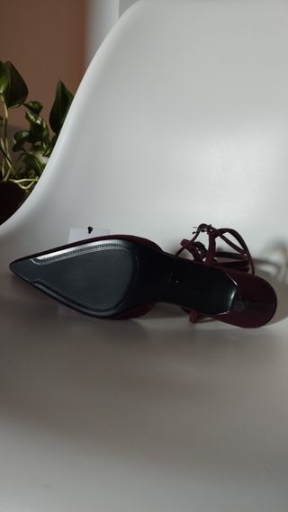 Zapatos Zara rojos -talla 37