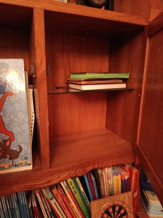 Mueble esquinero madera vintage