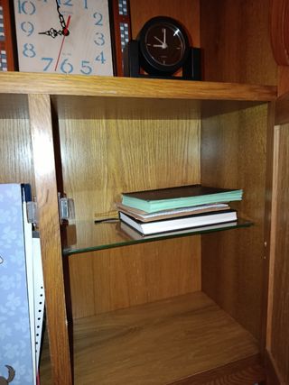 Mueble esquinero madera vintage