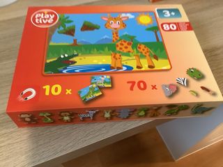 Puzzle imantado Playtive Safari