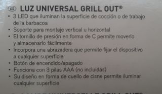 Luz LED Weber para Barbacoa