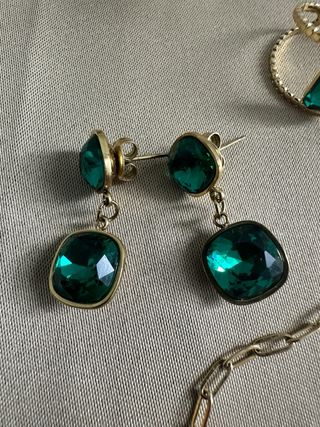 Set Gioielli Lina Moss Oro Verde