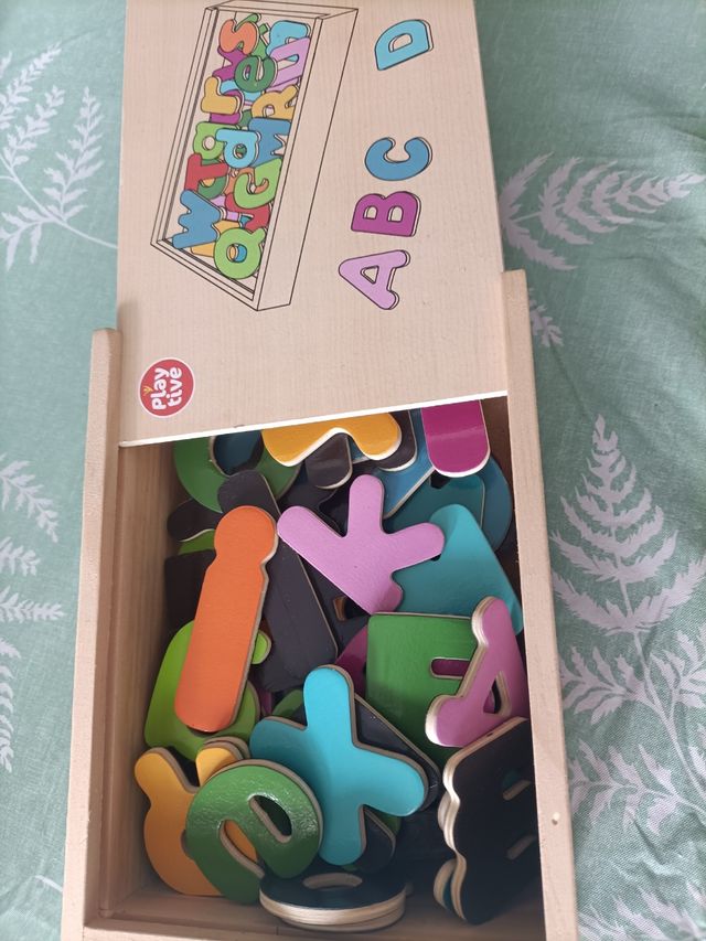 Imanes de letras - Juego educativo