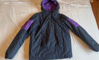 Cazadora Dickies negra y morada - M