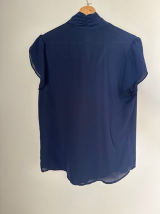 Blusa azul Zoler - Talla L