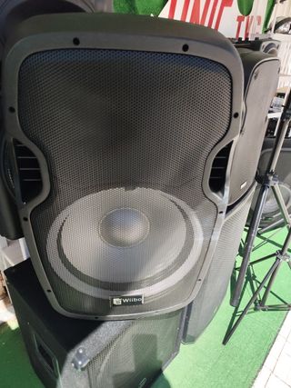 Altabox autoamplificdo 15" 400/500w