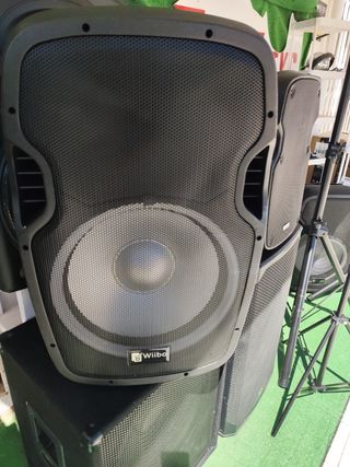 Altabox autoamplificdo 15" 400/500w