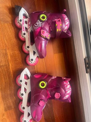 Patines en línea infantiles, buen estado
