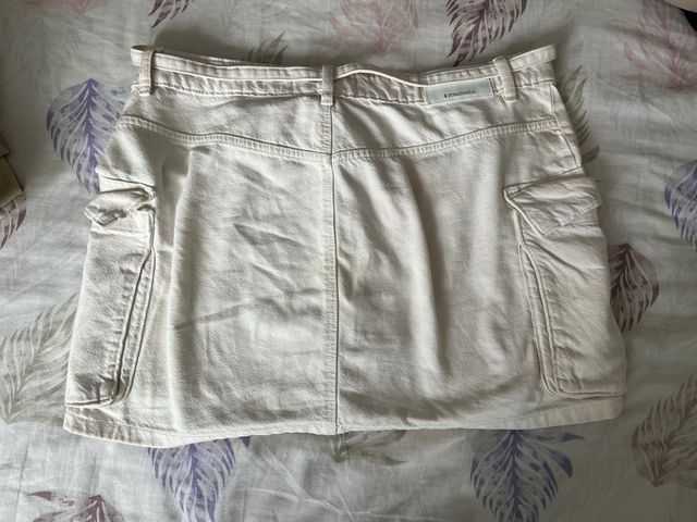 Mini Falda Cargo Stradivarius XL