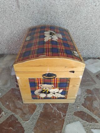 Baúl infantil vintage