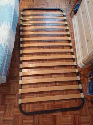 Somier 90cm nuevo madera
