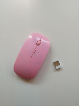 Ratón inalámbrico rosa