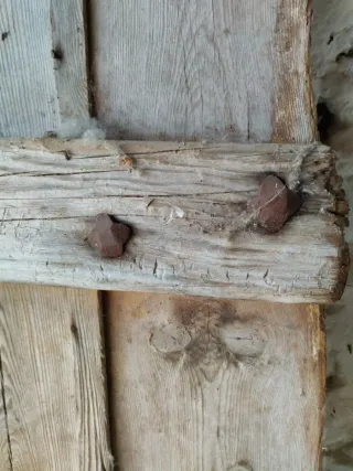 Trillo antiguo de madera