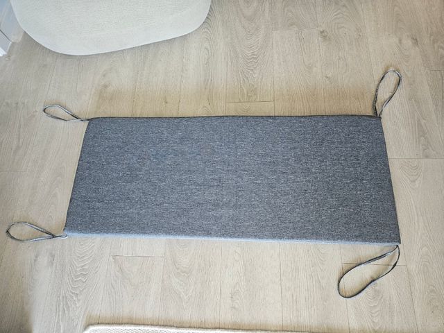 Cojín gris 110x45cm