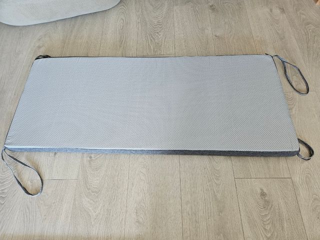 Cojín gris 110x45cm