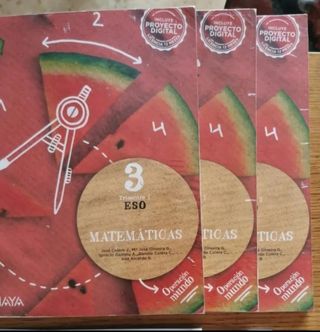 Libros de 3o de la ESO