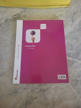 Geografía, 2 Bachillerato