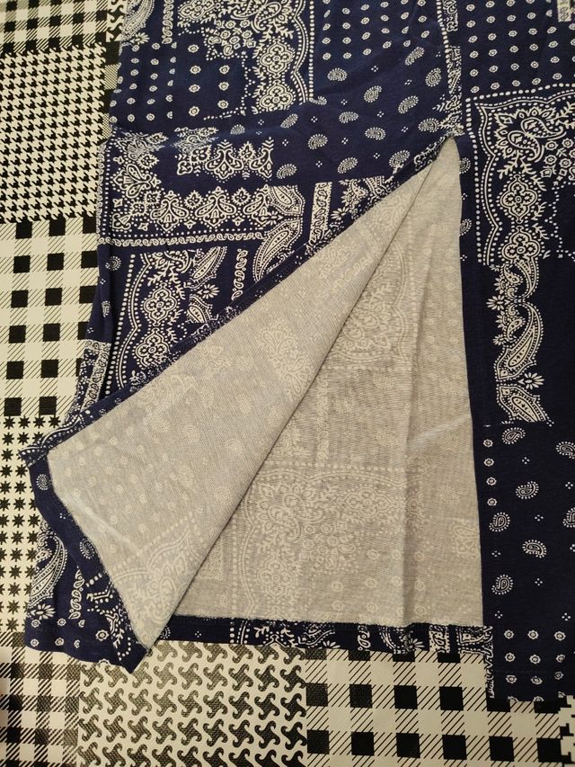 Vestido largo estampado talla M