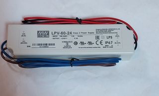 Conjunto de fitas Led e transformador