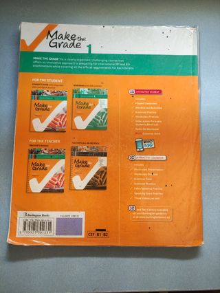  LIBRO INGLÉS MAKE THE GRADE 1 BACH BURLINGTON