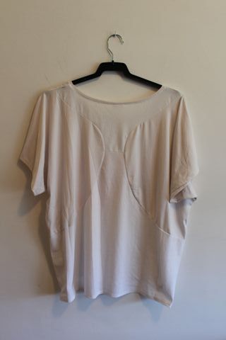 Camiseta deportiva blanca - Rosa