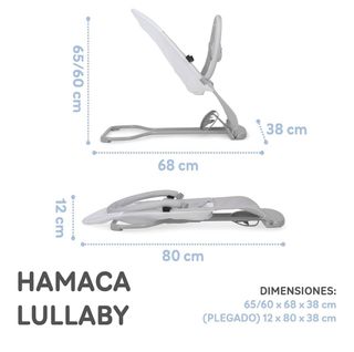 Hamaca Bebé 2 en 1 Ms BabyWorld