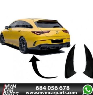 Aletines de paragolpes trasero para Mercedes CLA C