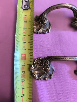 Tiradores bronce - 8 uds.