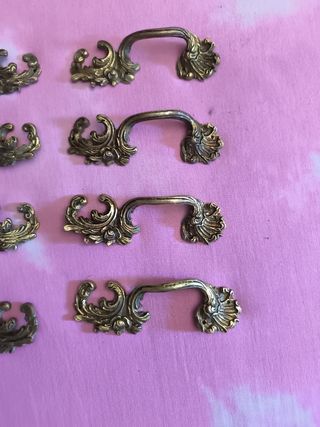 Tiradores bronce - 8 uds.