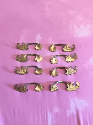 Tiradores bronce - 8 uds.