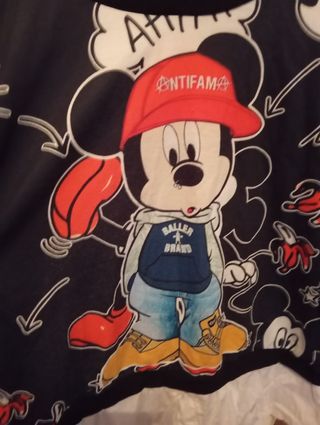 Sudadera Mickey Antifama de L a xxl