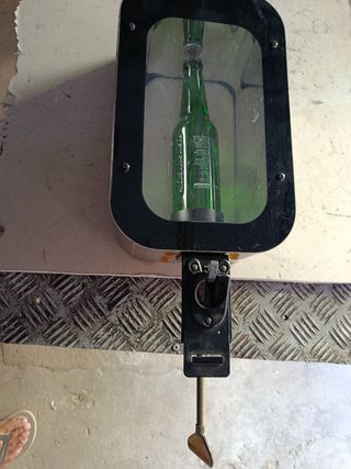 Cartel Heineken: botella vintage