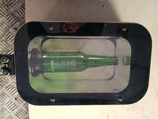 Cartel Heineken: botella vintage