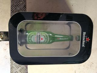 Cartel Heineken: botella vintage