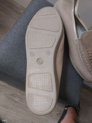 Zapatos vintage hombre - beige