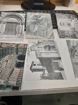 Lotto 9 cartoline antiche arte classica