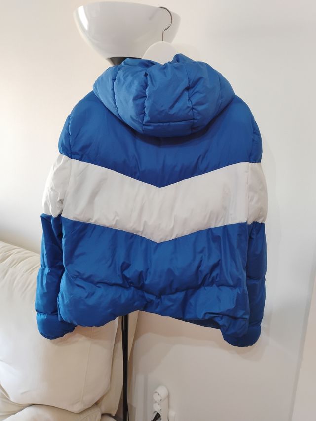 Chaqueta acolchada FS Sister azul-blanco